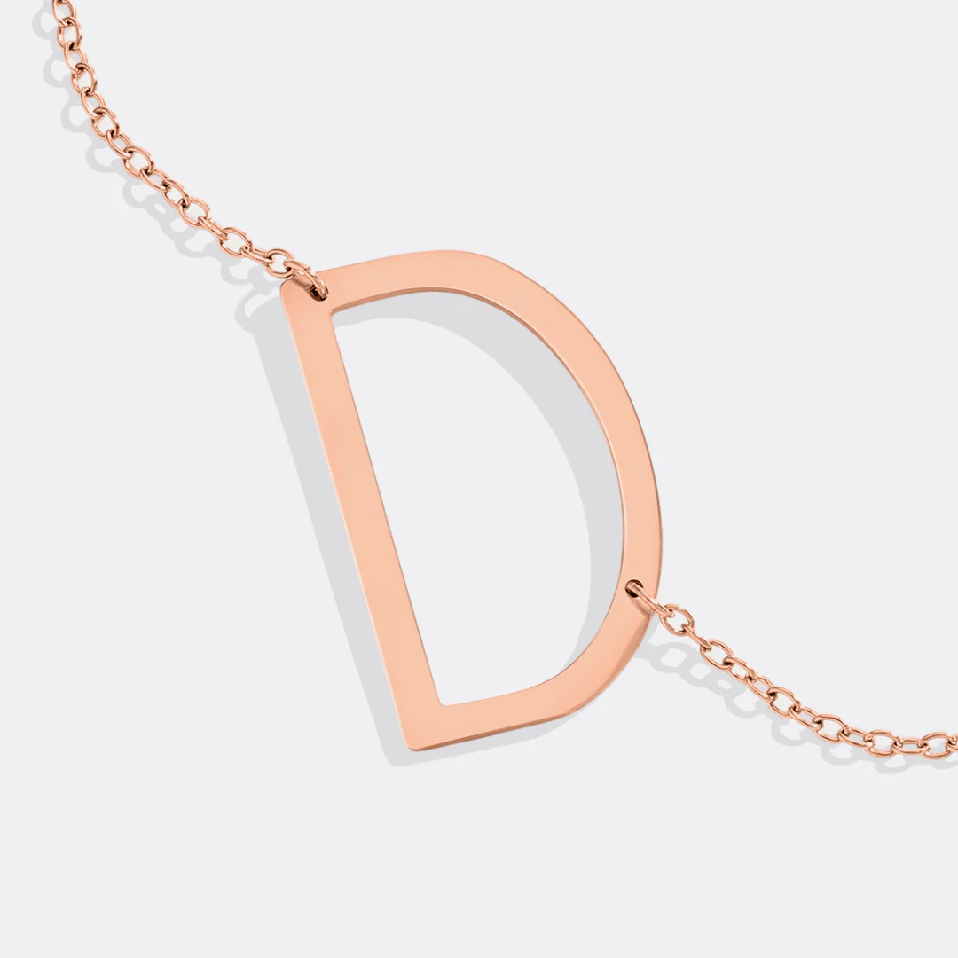 Statement Initial Necklace - Image 84