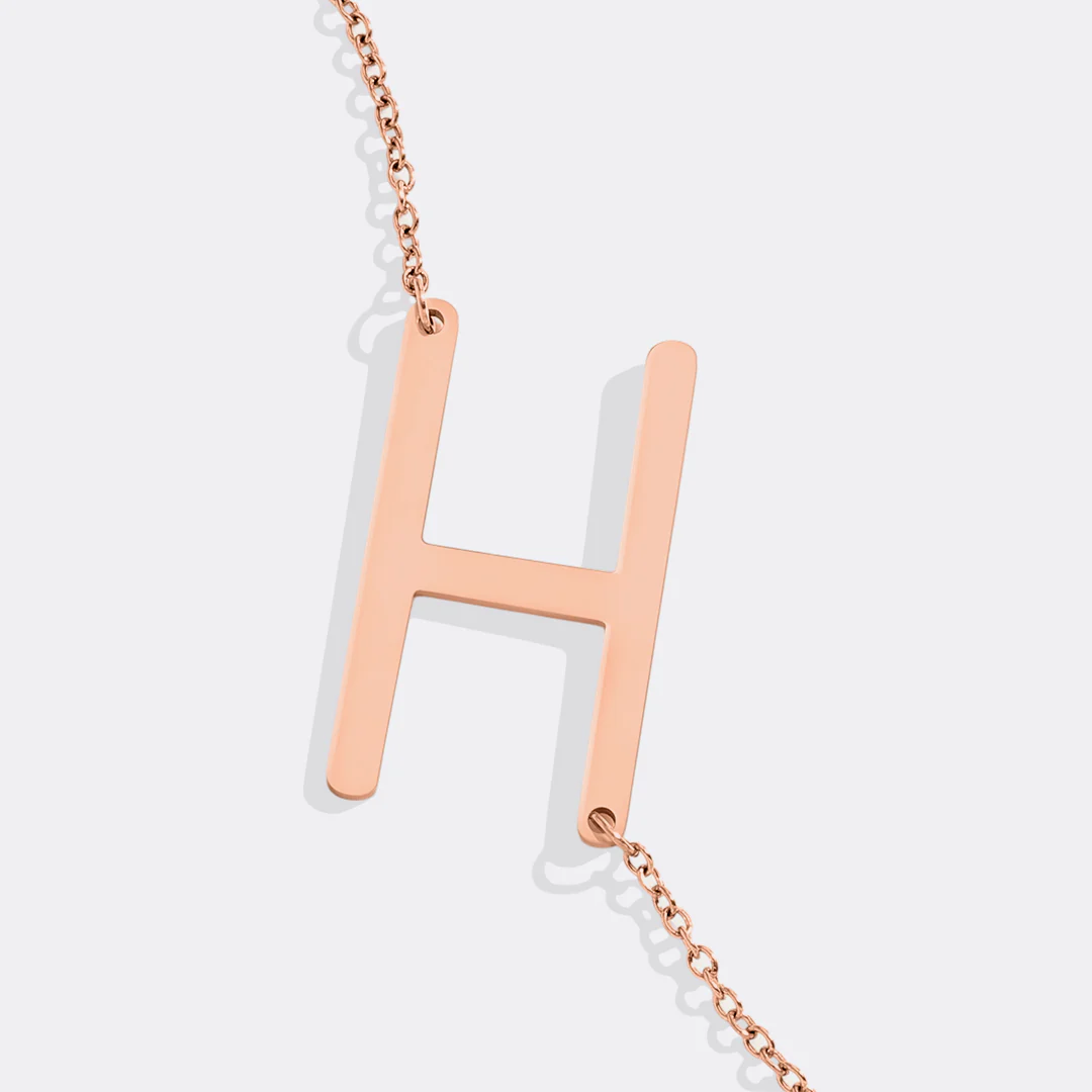 Statement Initial Necklace - Image 88