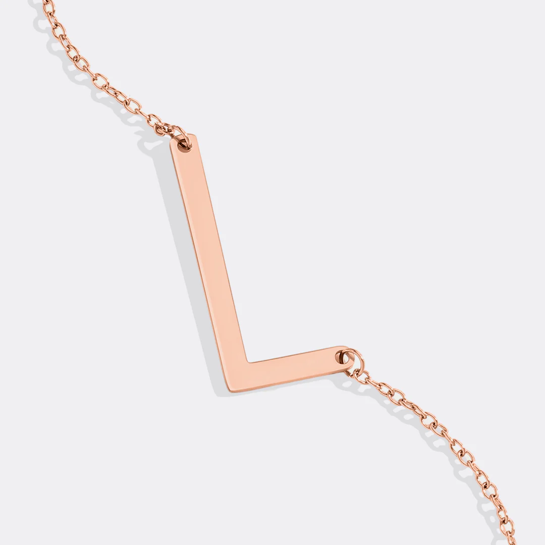 Statement Initial Necklace - Image 92