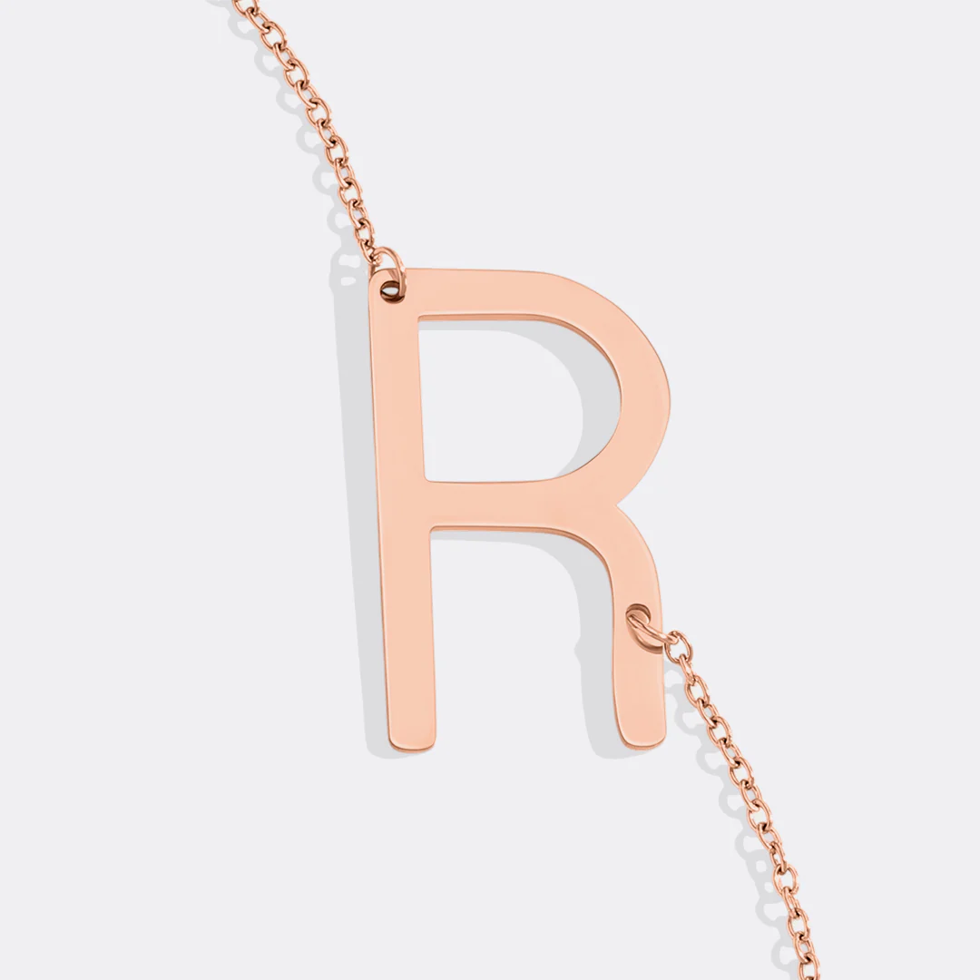 Statement Initial Necklace - Image 98