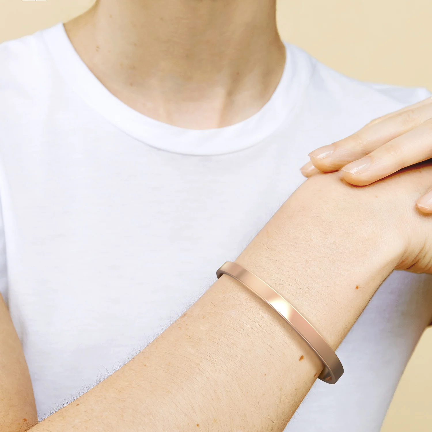 Not Sisters By Blood But Sisters By Heart Cuff Bracelet - Image 13