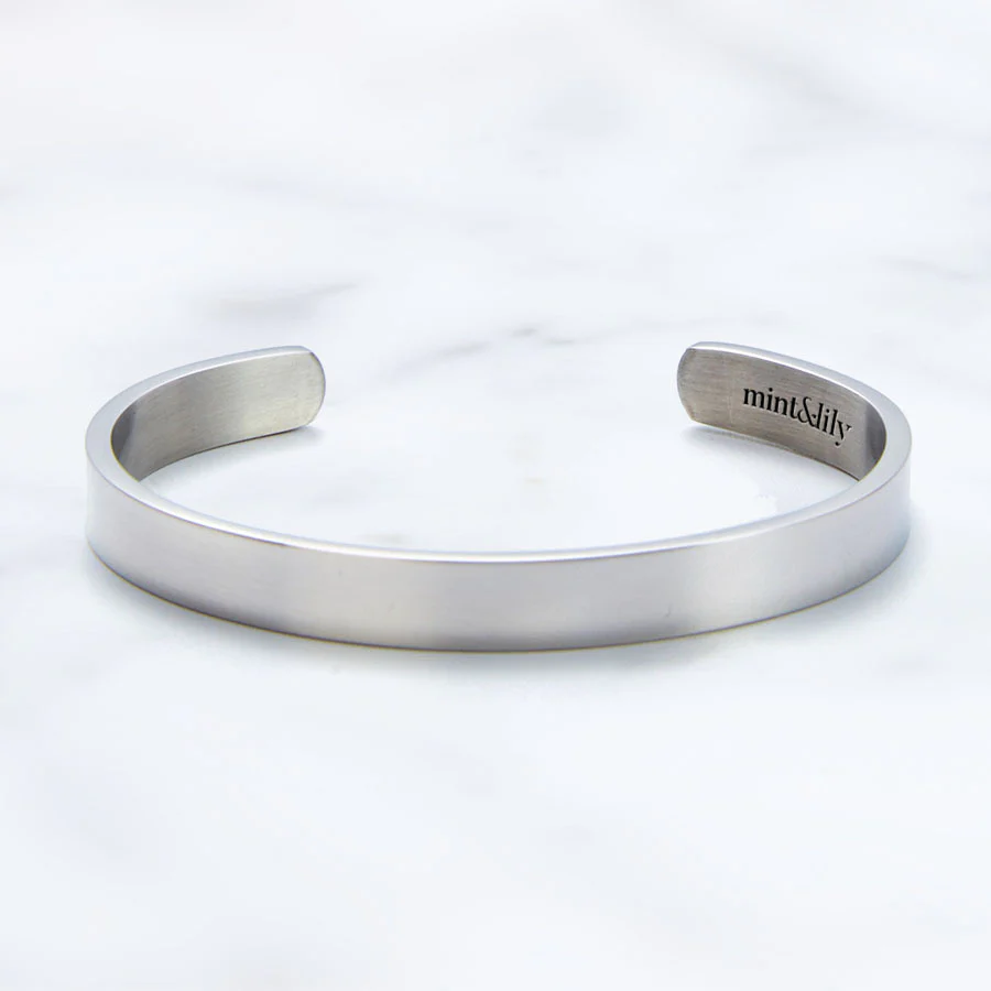 Not Sisters By Blood But Sisters By Heart Cuff Bracelet - Image 33