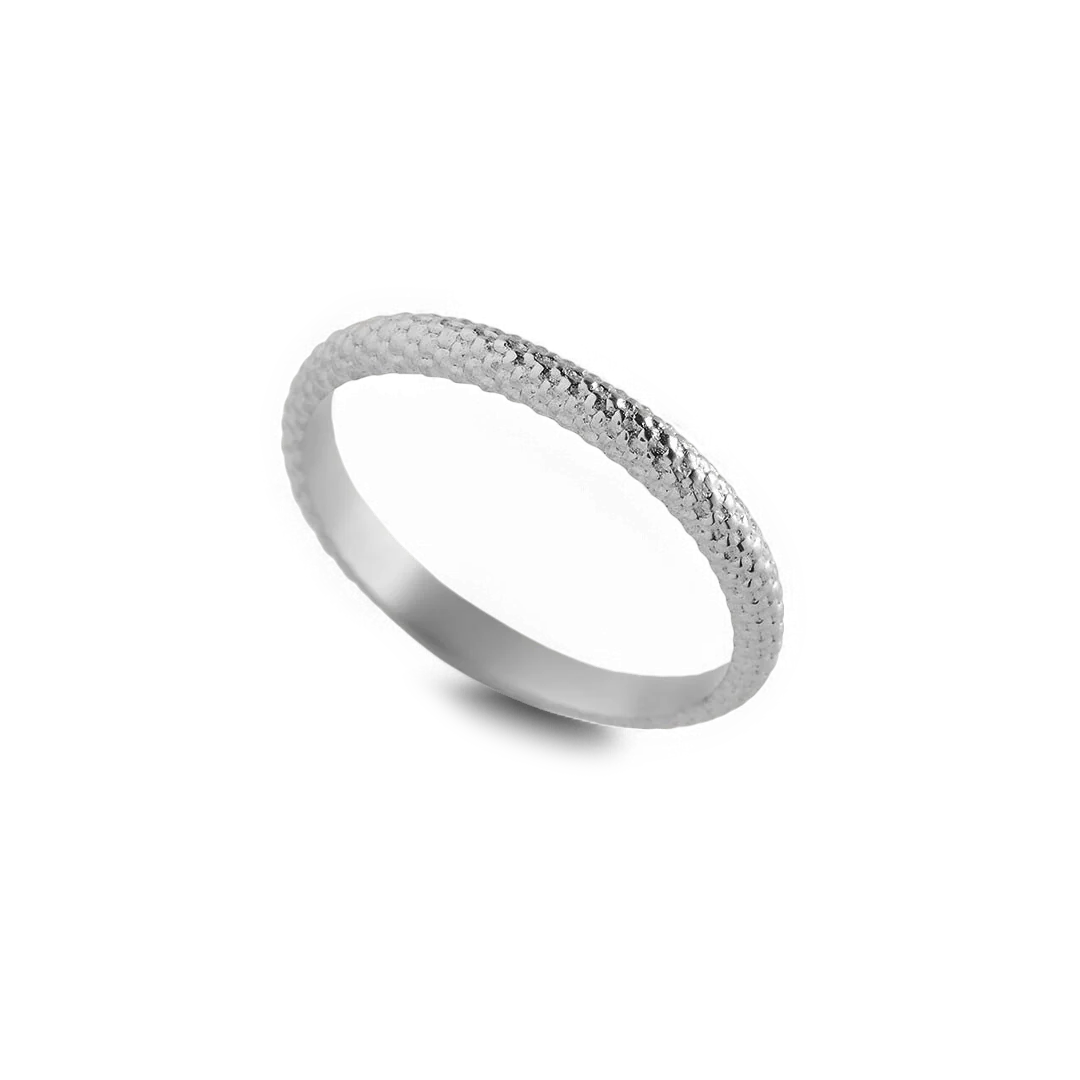 Snakeskin Stacking Ring - Image 11