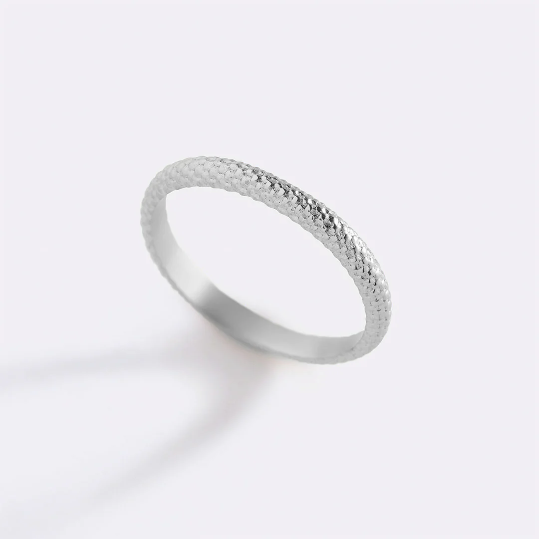 Snakeskin Stacking Ring - Image 12