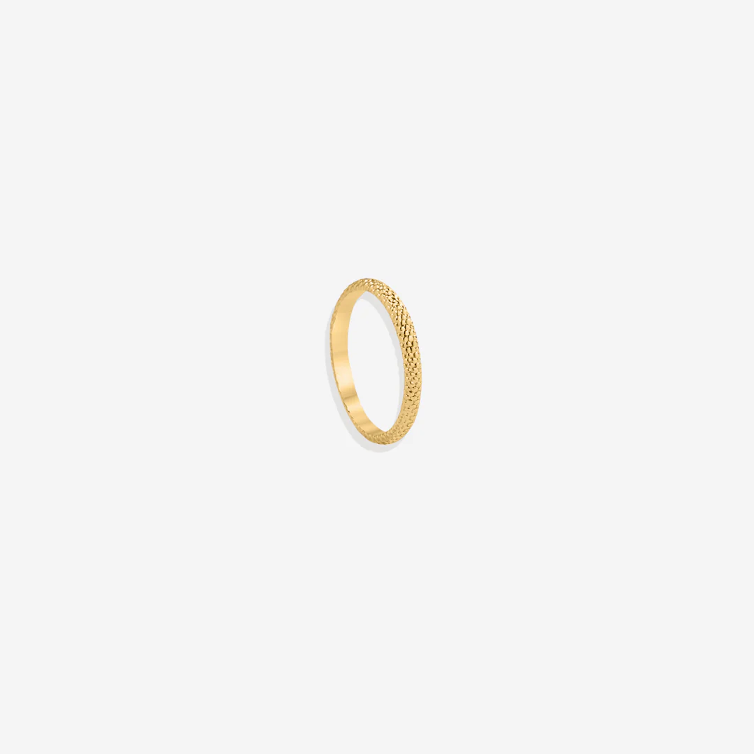 Snakeskin Stacking Ring - Image 5