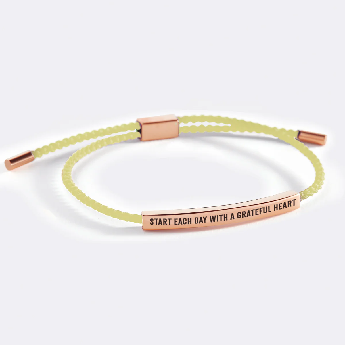 Start Each Day With A Greatful Heart Inspire Bracelet - Image 25