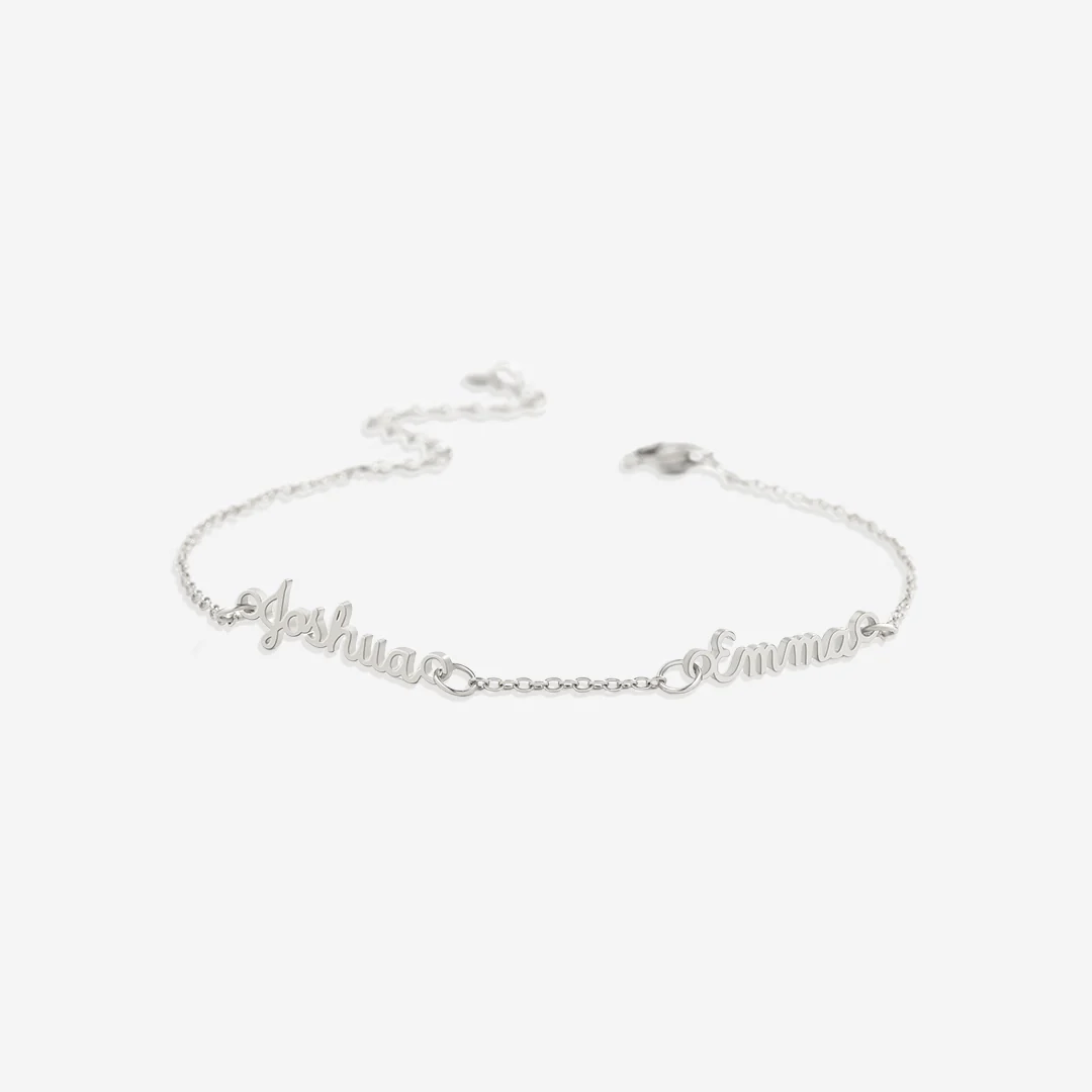 Stella Dainty Multiple Name Bracelet - Image 9