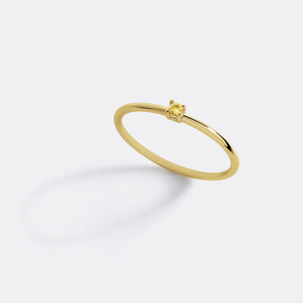 Super Dainty Birthstone Stacking Ring - Image 25