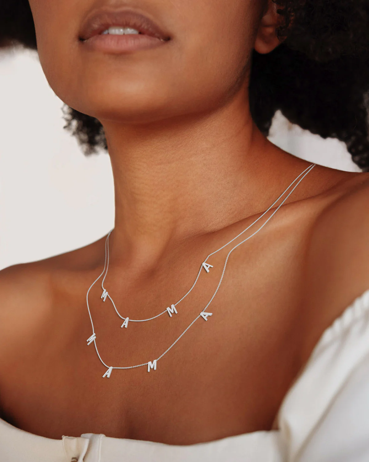 The MAMA Letter Necklace - Image 15