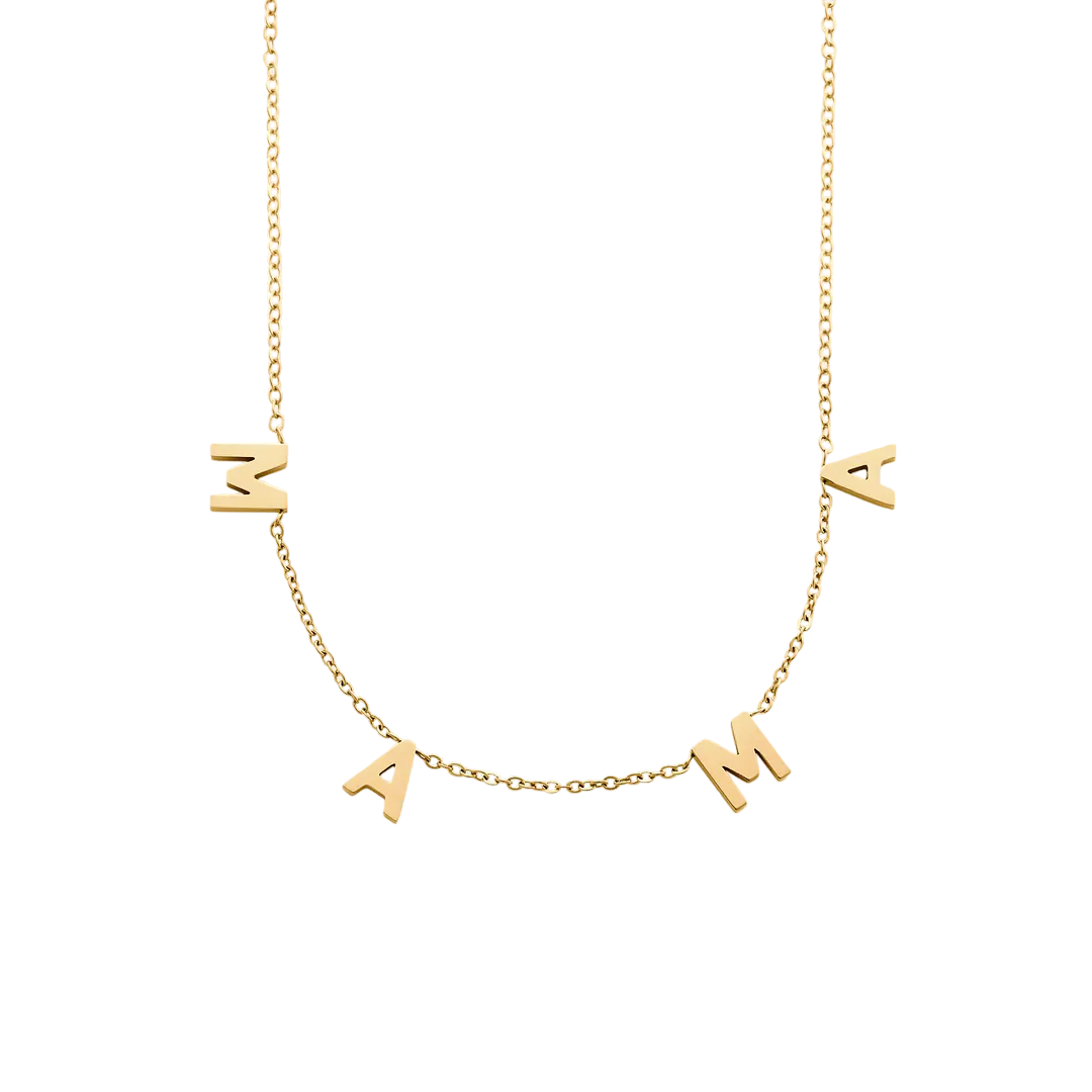 The MAMA Letter Necklace - Image 7