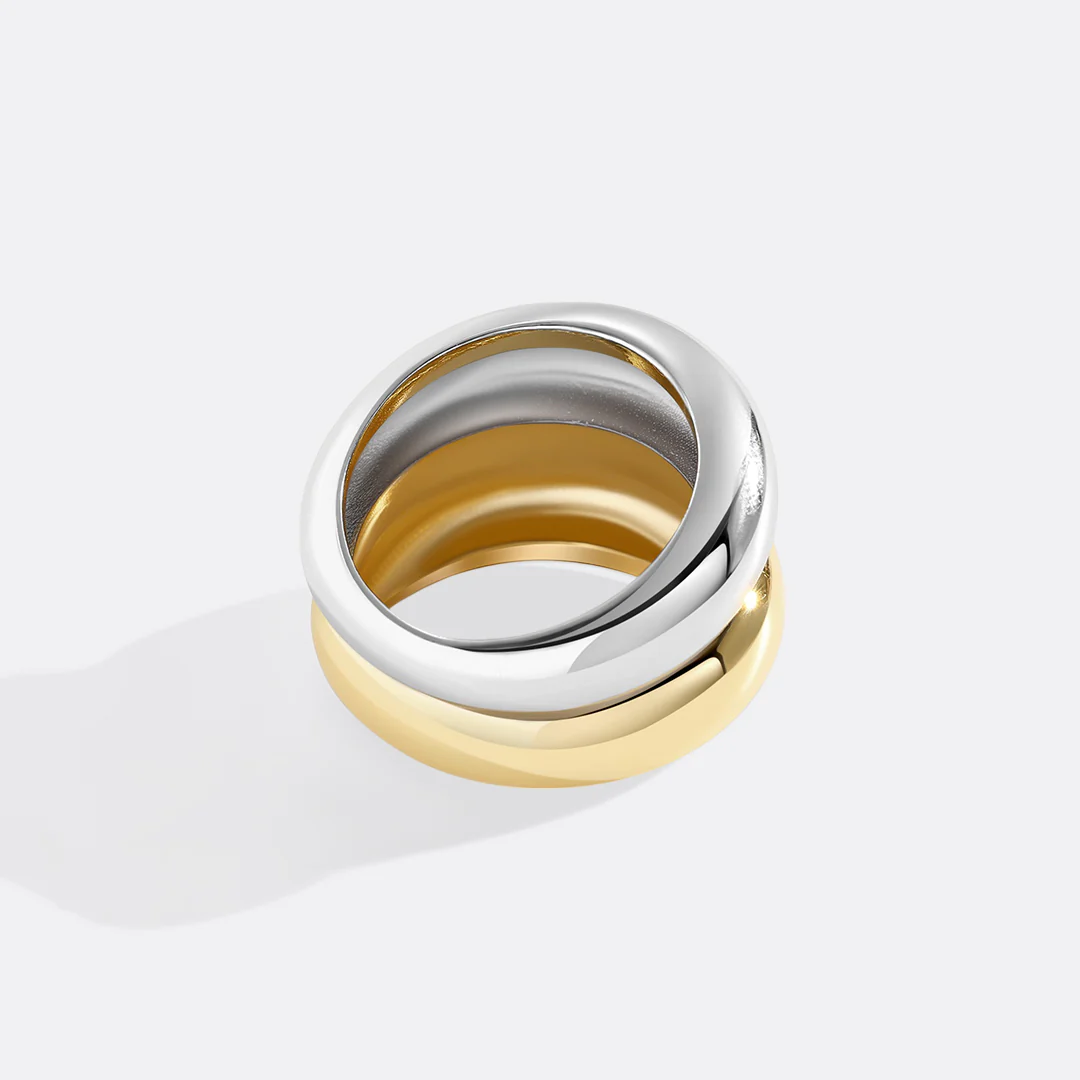 The Merge Mixed Metal Ring - Image 7