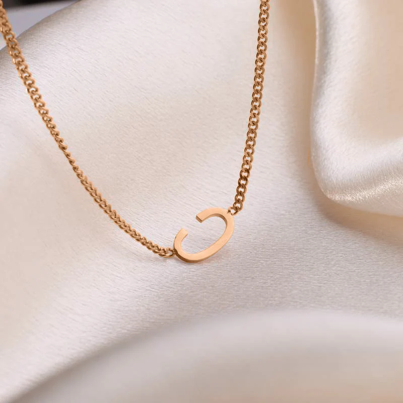 The Skinny Initial Necklace - Image 28