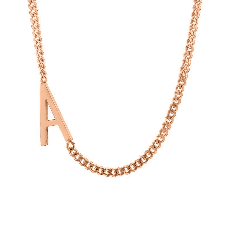 The Skinny Initial Necklace - Image 8