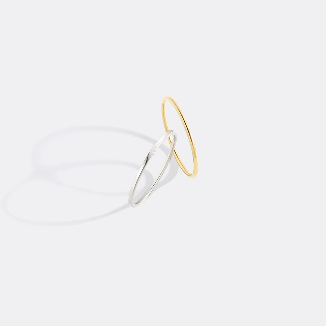 Thin Stackable Ring - Image 6