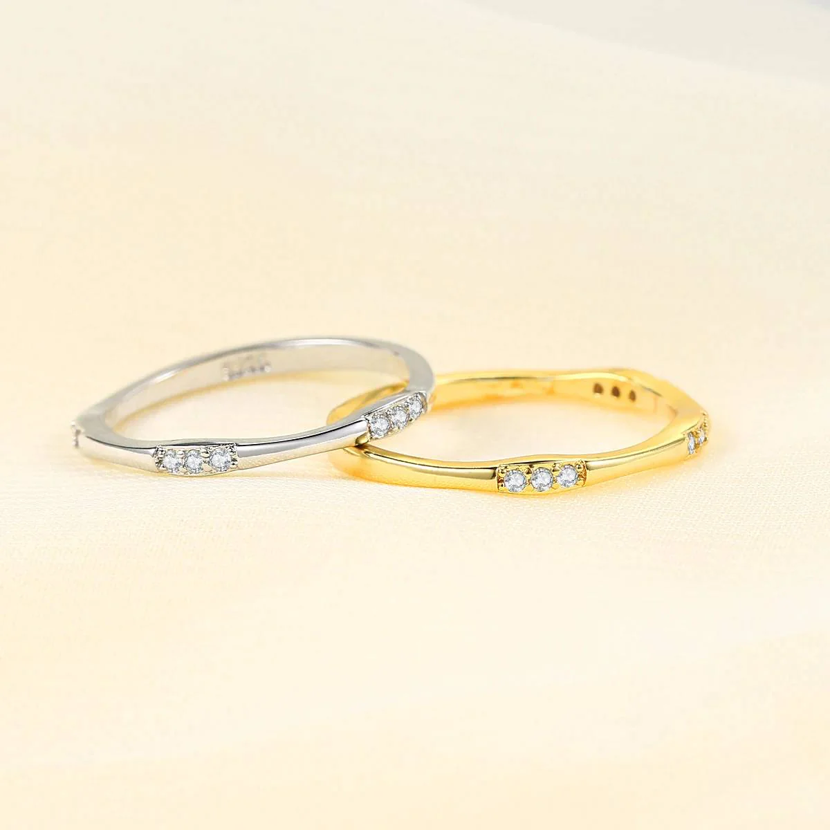 Three by Three Stacking Ring - Image 2
