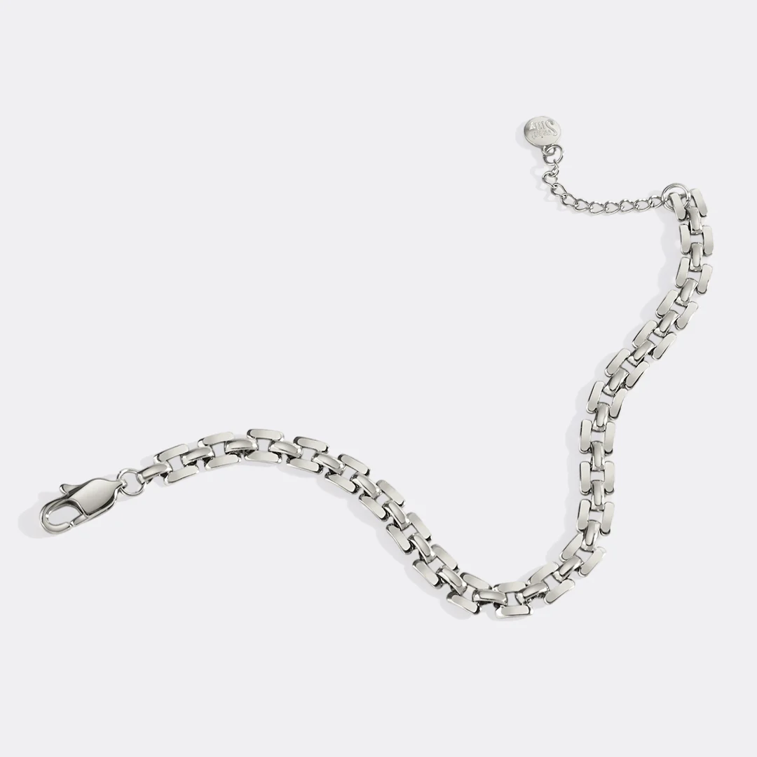 Timepiece Link Chain Bracelet - Image 11