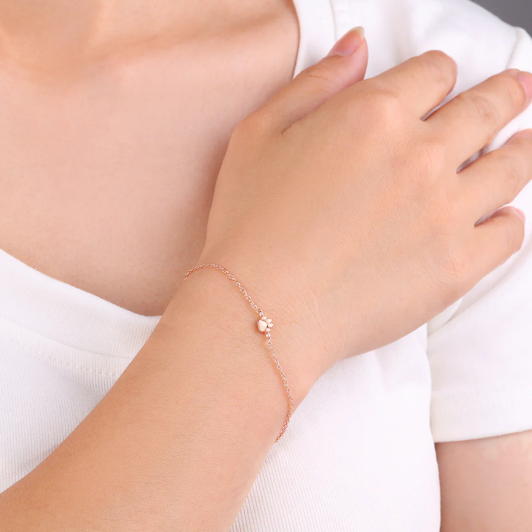 Tiny Pawprint Bracelet - Image 6