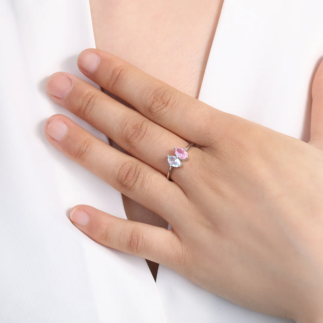 Birthstone Marquis-Cut Ring - Image 14