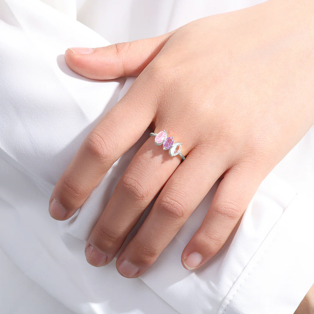 Birthstone Marquis-Cut Ring - Image 19