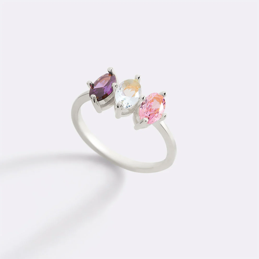 Birthstone Marquis-Cut Ring - Image 37
