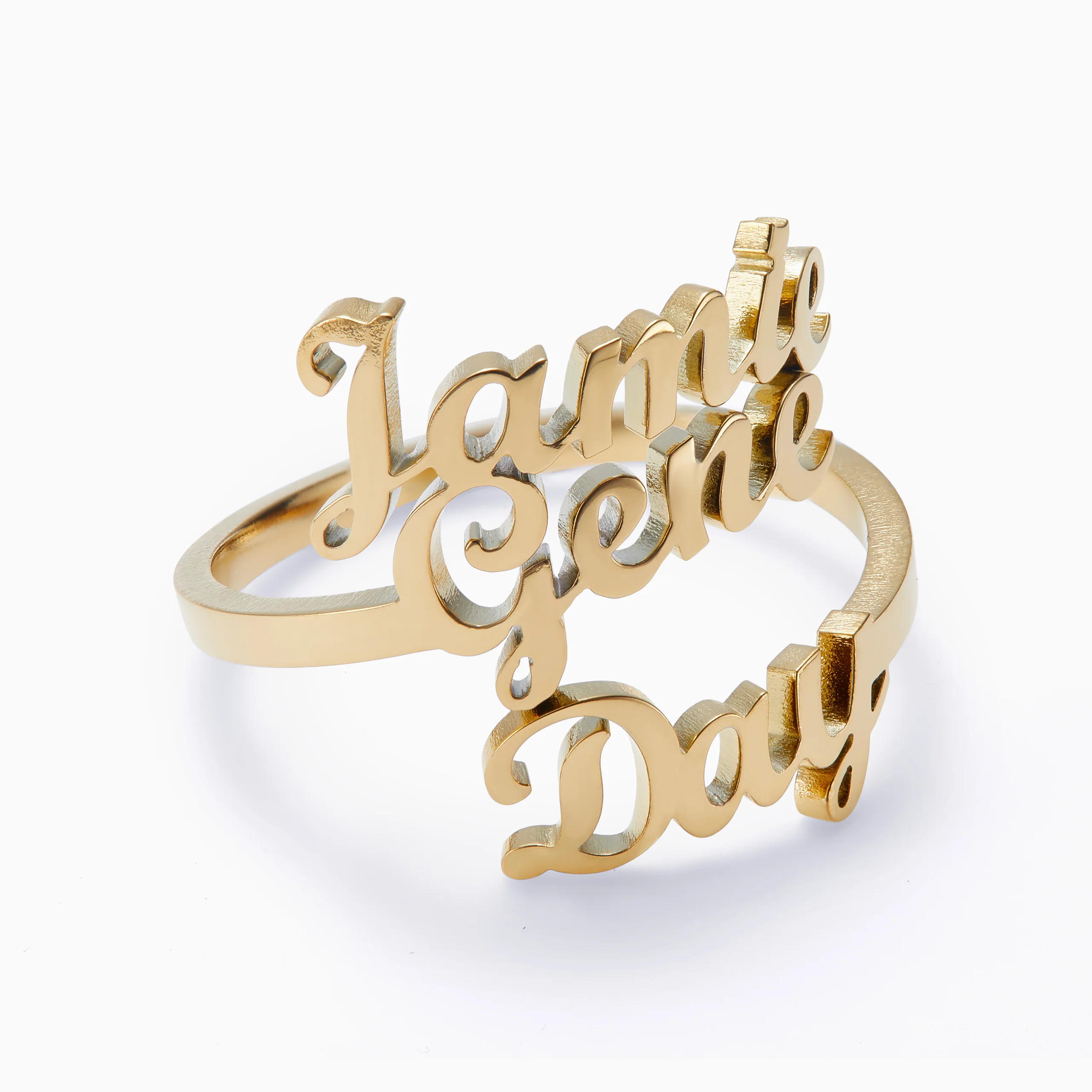 Triple Name Ring - Image 4