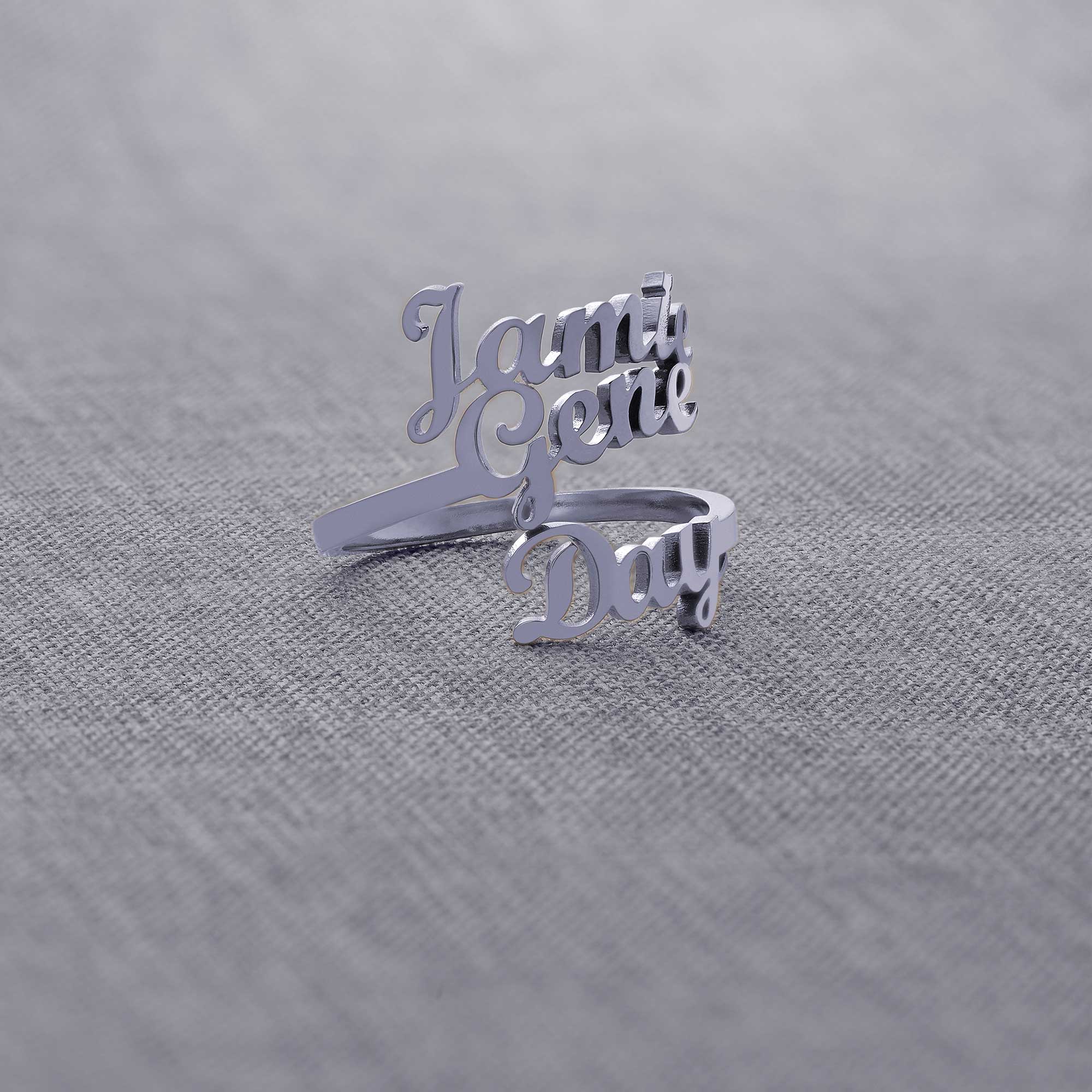 Triple Name Ring - Image 52