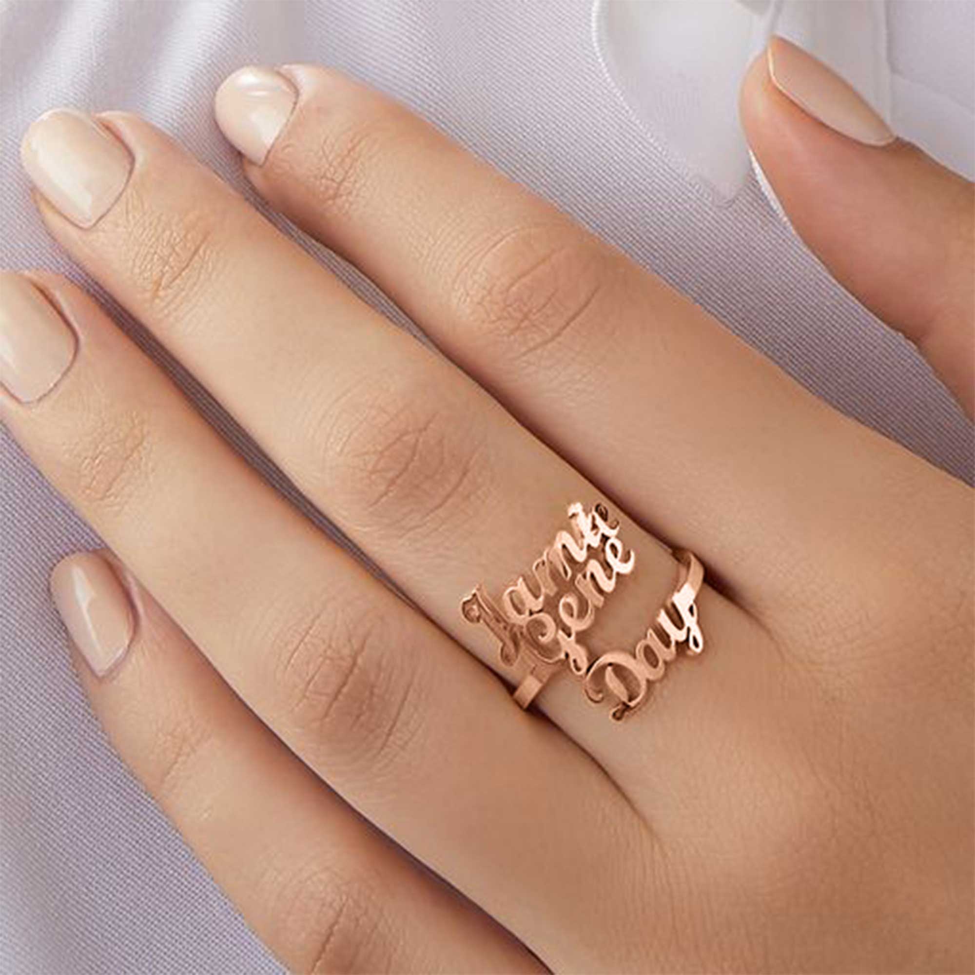 Triple Name Ring - Image 61
