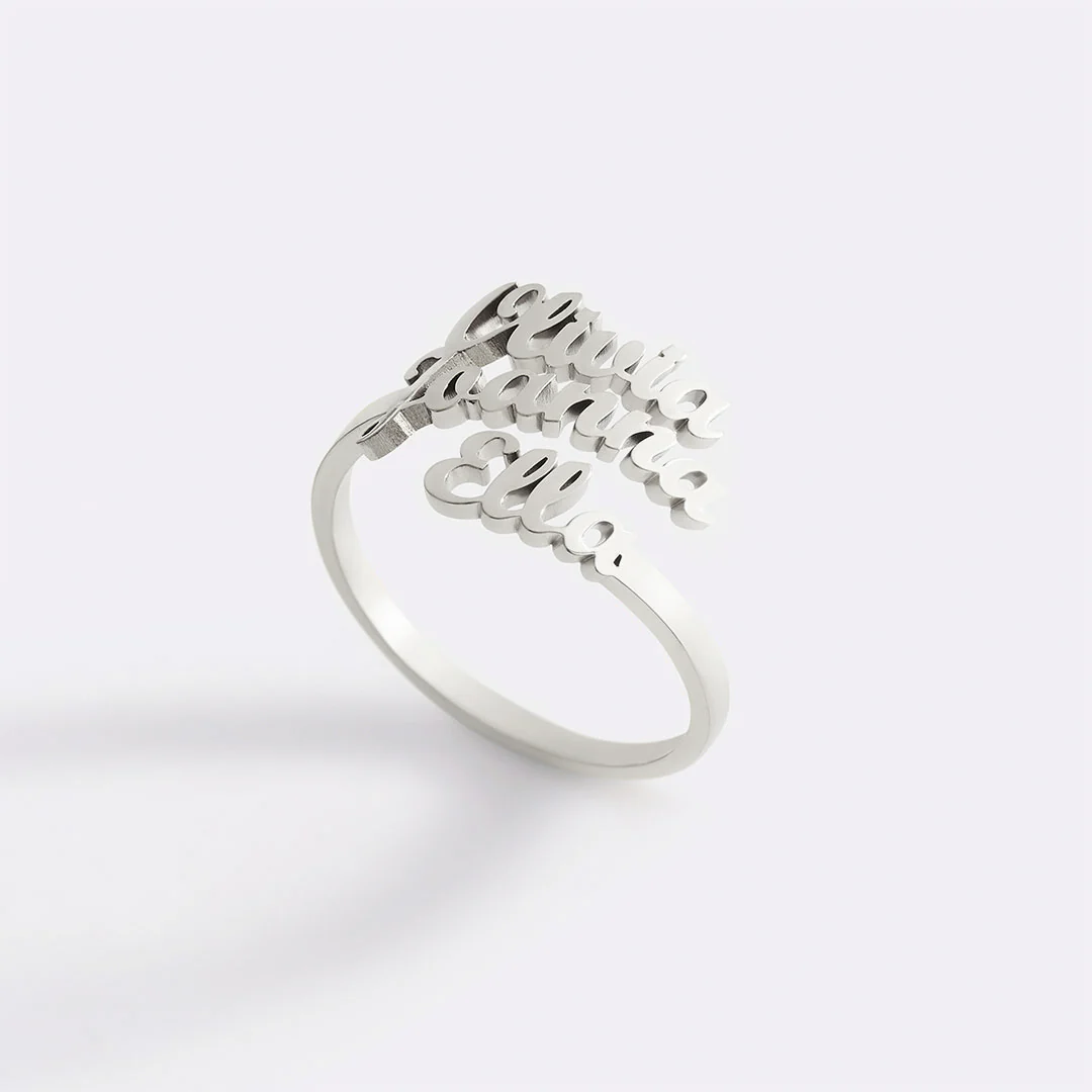 Triple Name Ring - Image 67