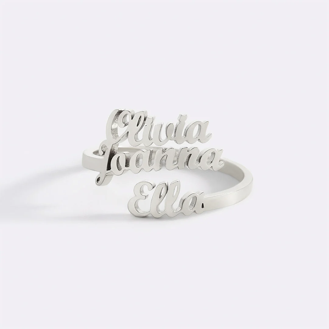 Triple Name Ring - Image 69