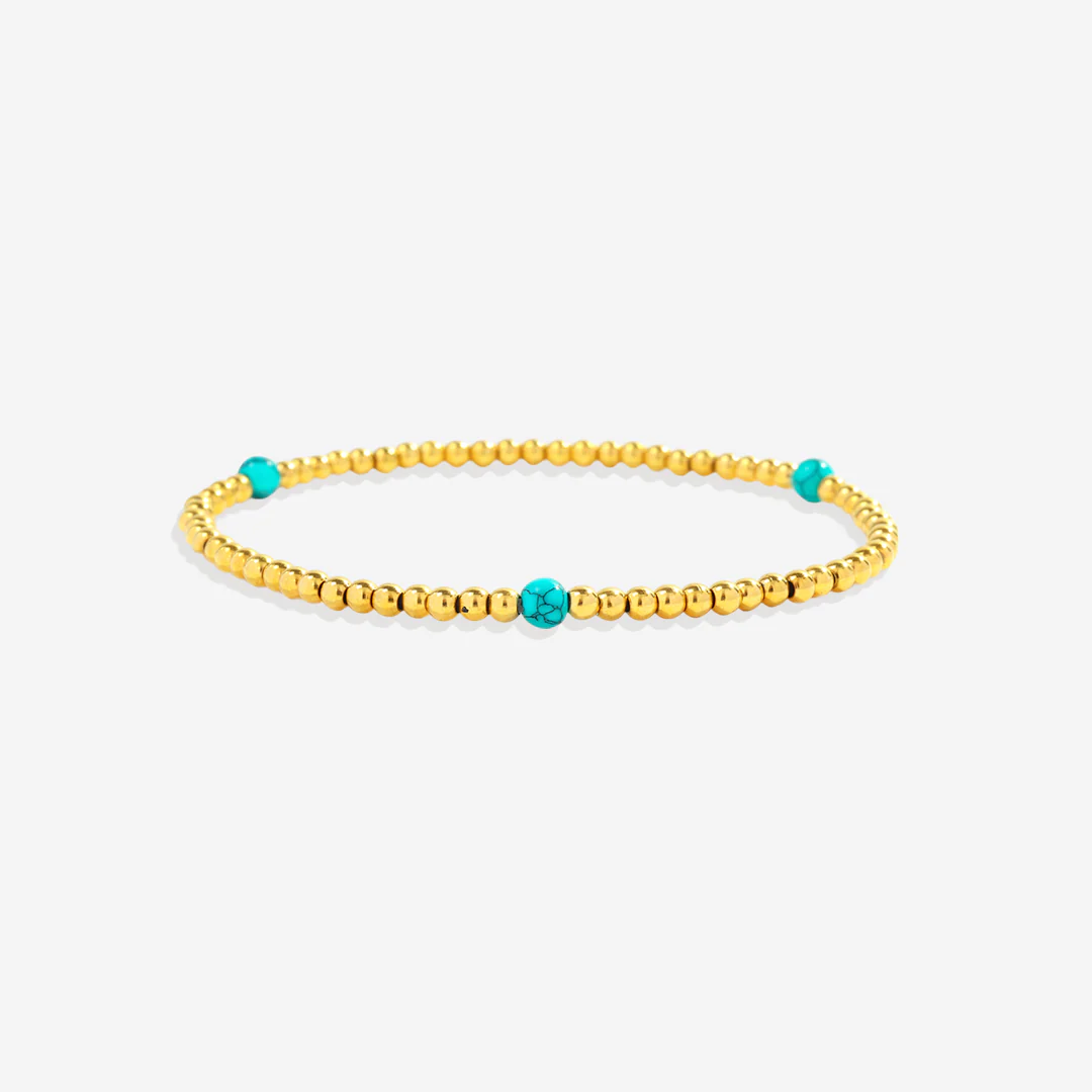 Turquoise Beaded Bracelet Stacking Set - Image 6