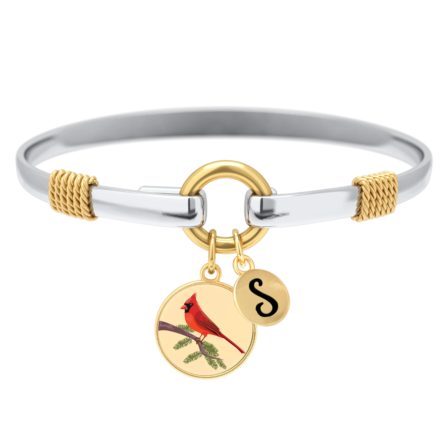 Cardinal - Two-Tone Custom Charm Bracelet - Image 24