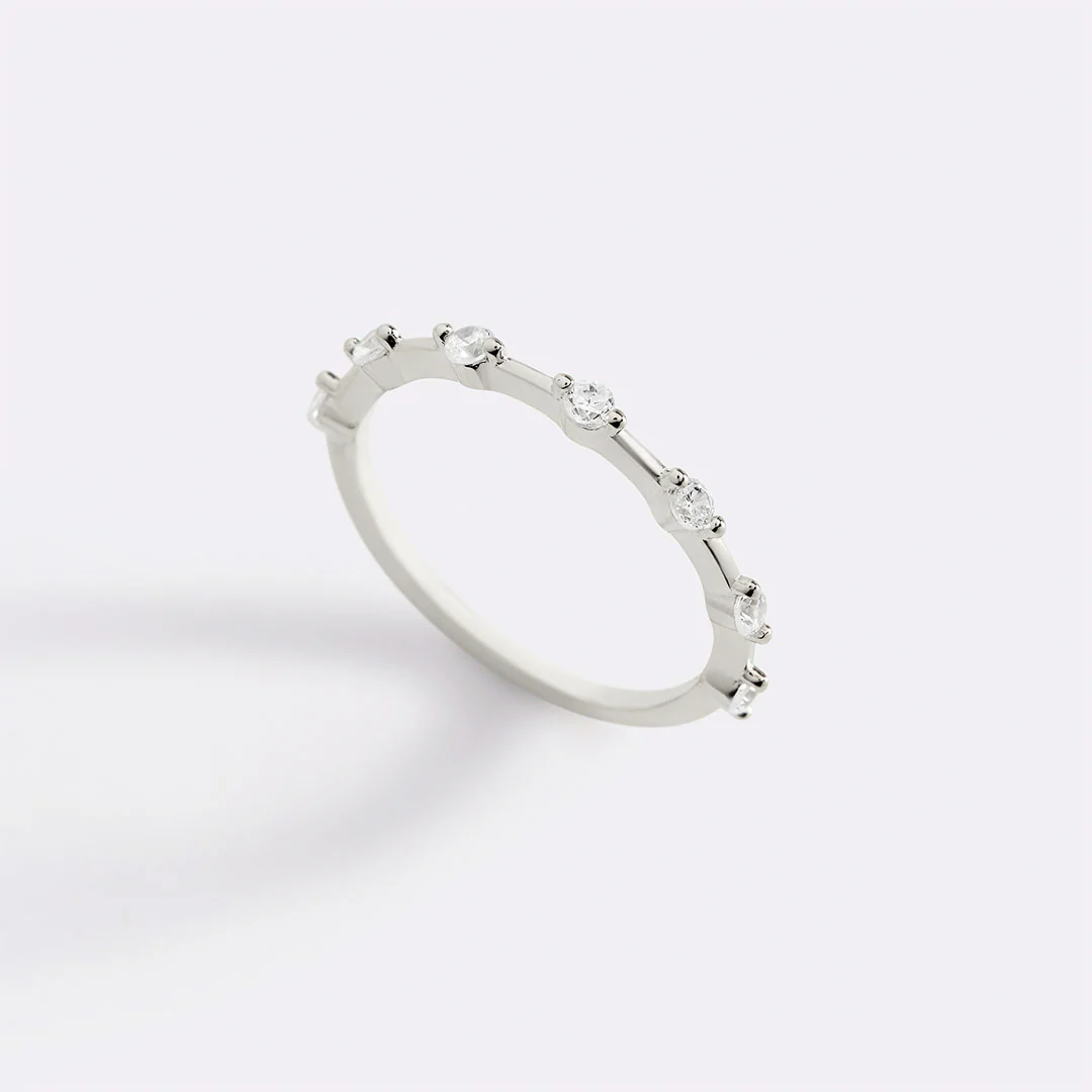 Ultra Thin Floating Eternity Ring - Image 12