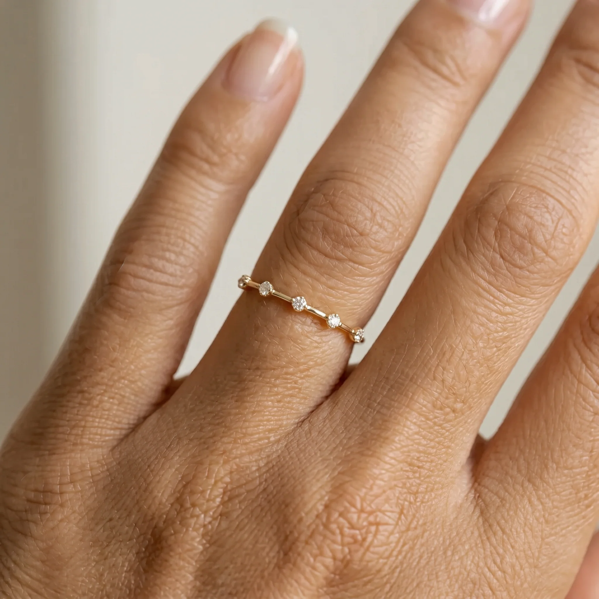 Ultra Thin Floating Eternity Ring - Image 17