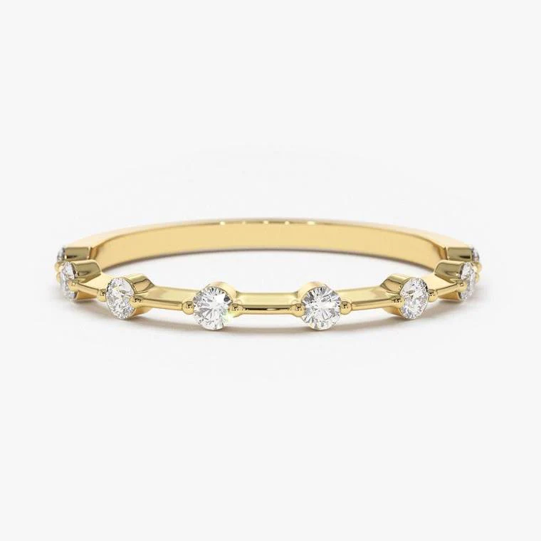 Ultra Thin Floating Eternity Ring - Image 3