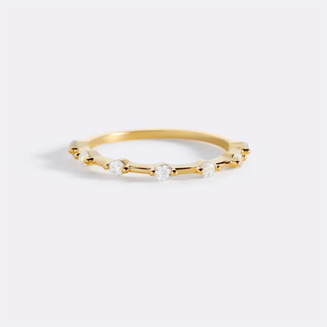 Ultra Thin Floating Eternity Ring - Image 7
