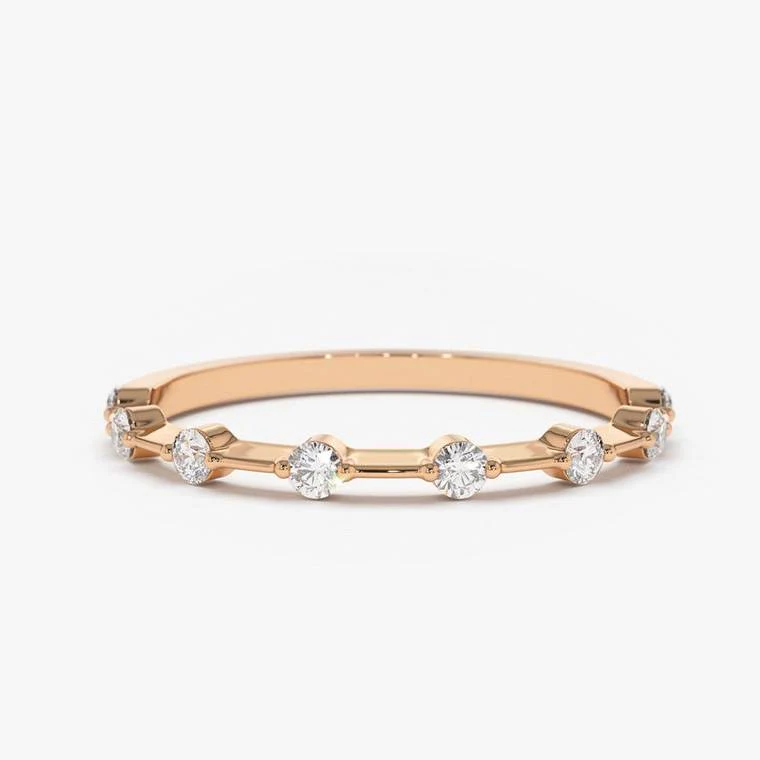 Ultra Thin Floating Eternity Ring - Image 8