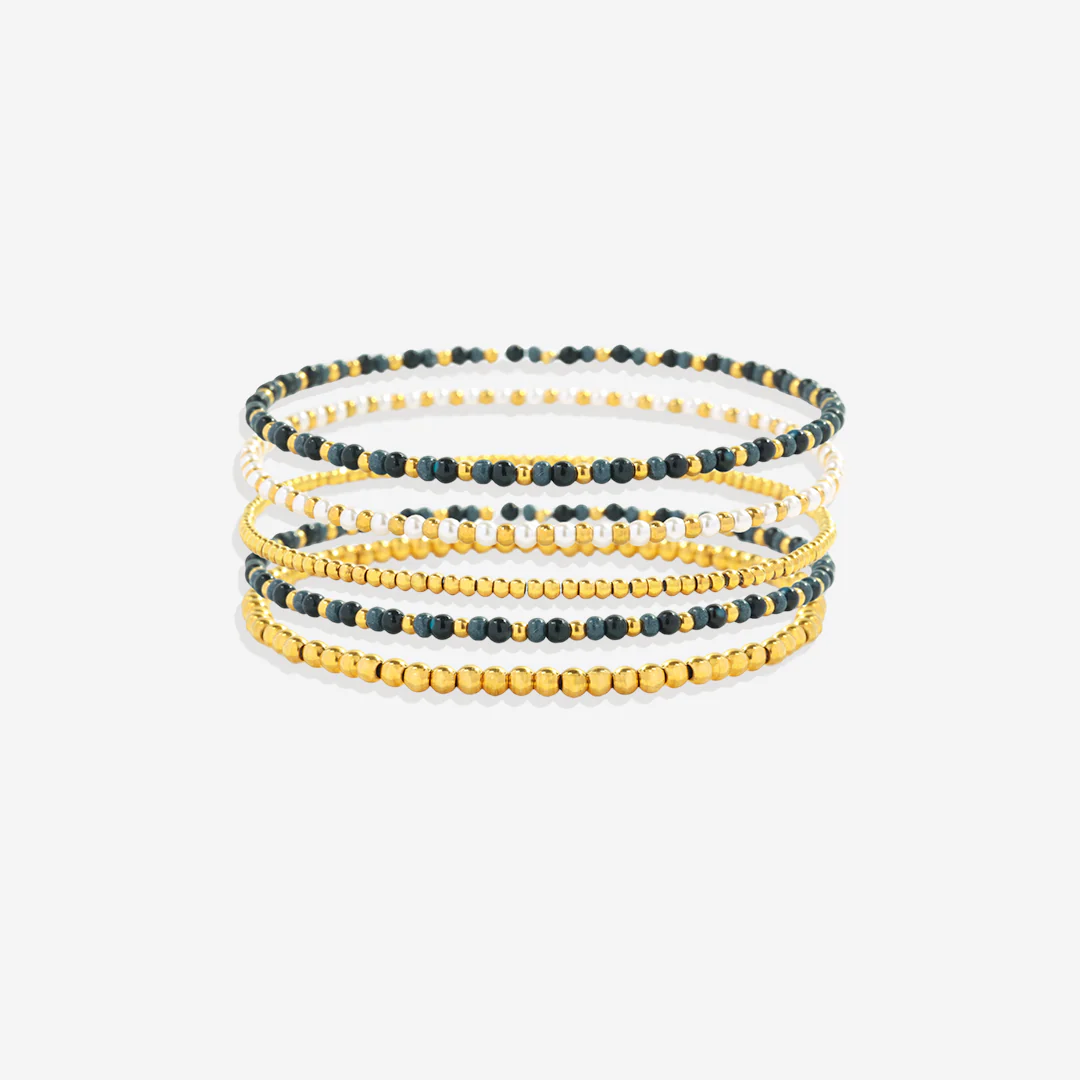 Weather the Storm Beaded Bracelet Stacking Set - Image 4