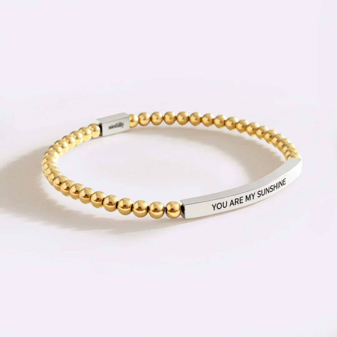 You Are My Sunshine Beaded Inspire Bracelet - Image 11