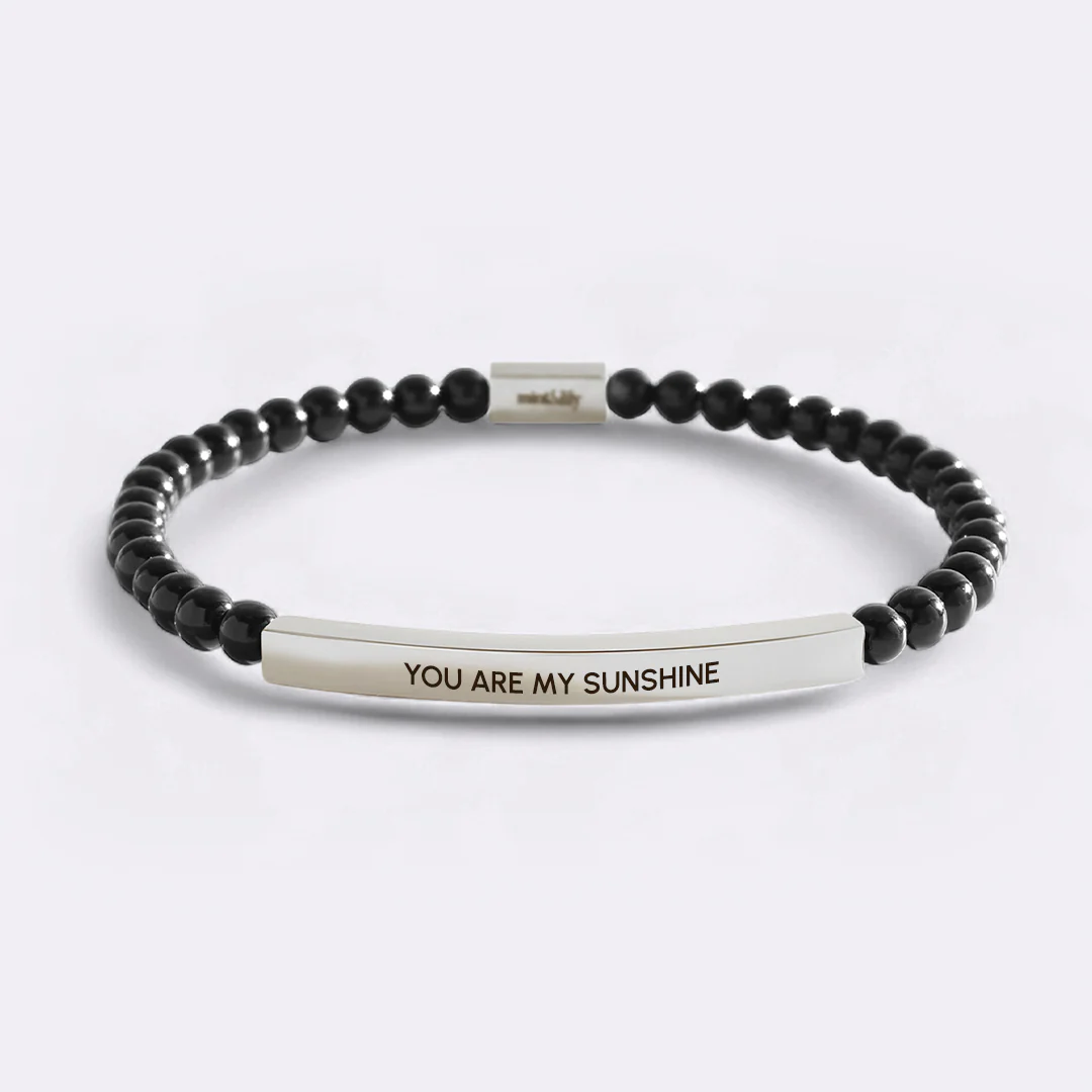 You Are My Sunshine Beaded Inspire Bracelet - Image 4