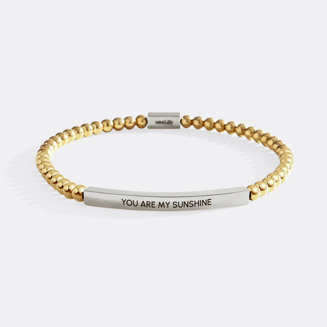 You Are My Sunshine Beaded Inspire Bracelet - Image 8