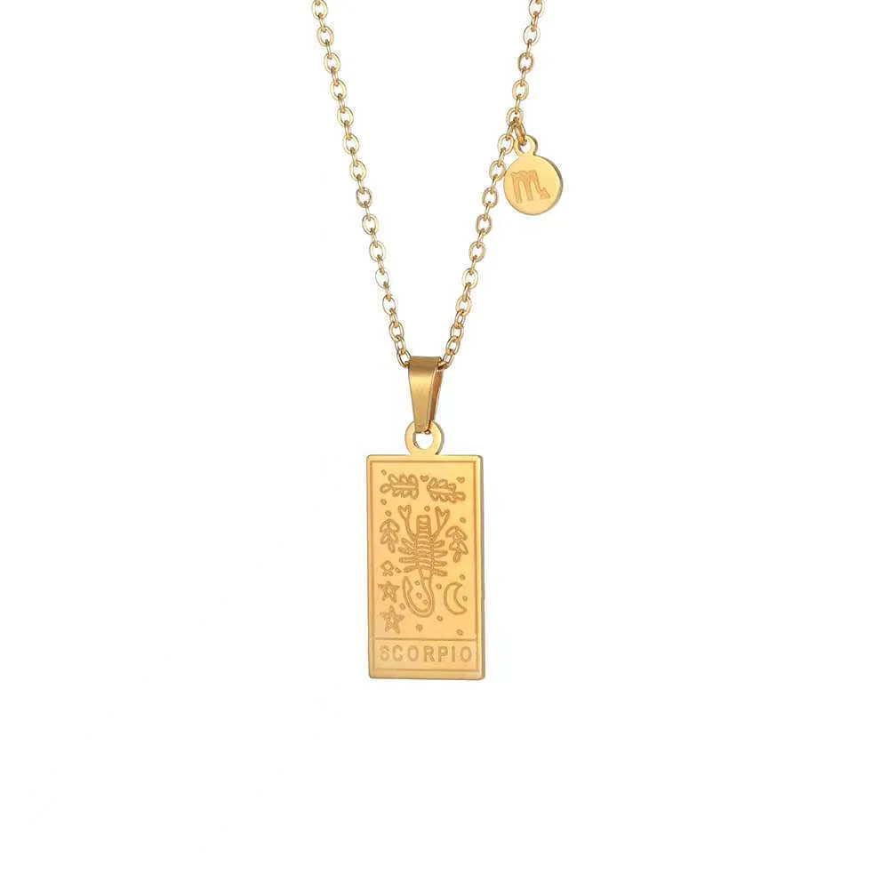 Zodiac Card Necklace - Image 11