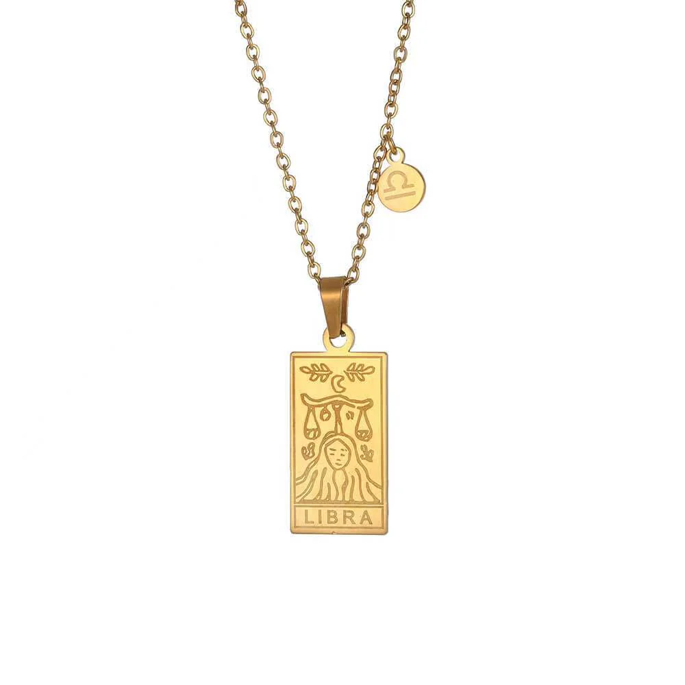 Zodiac Card Necklace - Image 12