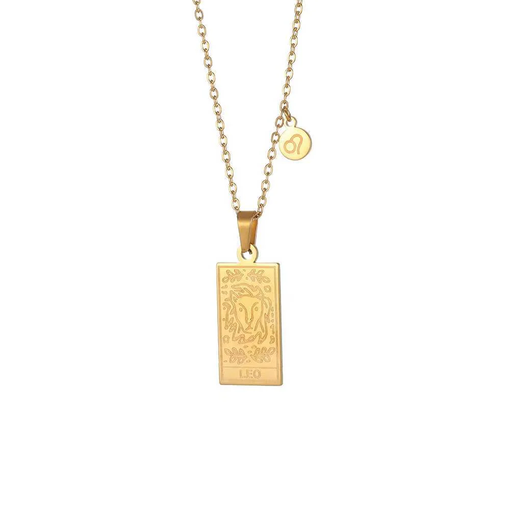 Zodiac Card Necklace - Image 14