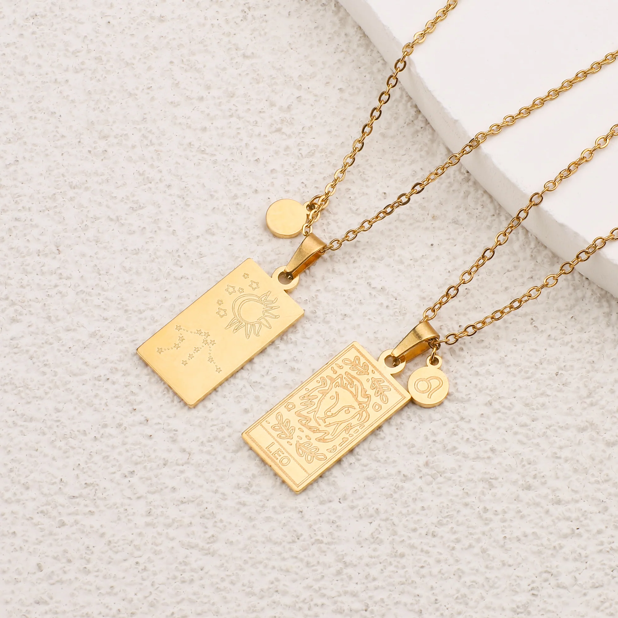 Zodiac Card Necklace - Image 21