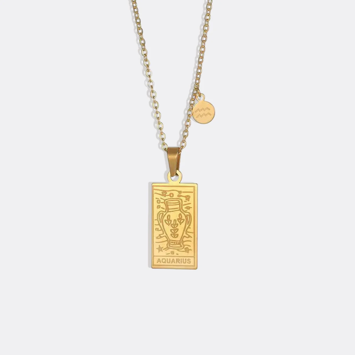 Zodiac Card Necklace - Image 41