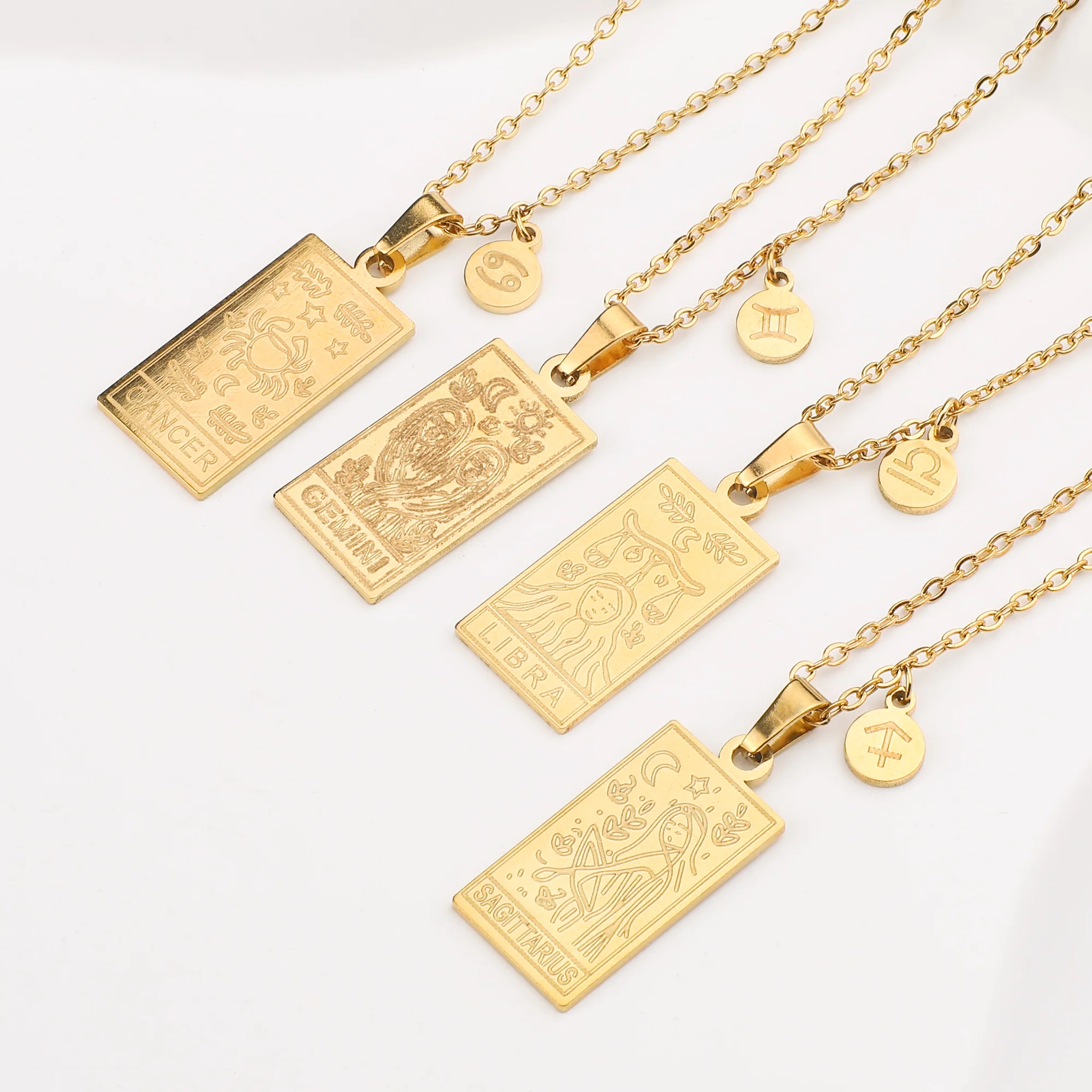 Zodiac Card Necklace - Image 7